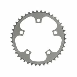 TA Enkelt Kædeblad (44 Tænder | ø130 | Ydre / Indre | Sølv)