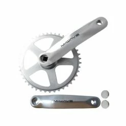 Messingschlager Krumtapakke (1-speed | 33 Tænder | 170mm | Sølv)