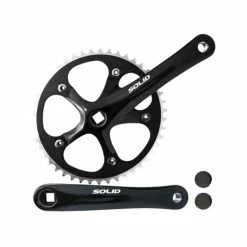 Messingschlager Single Speed-kranksæt (165 Mm Aluminium | 46 Tænder)