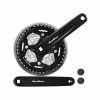 SunRace FCM513 Crankset (152mm Alu - 24-34-42 - Black) -FSA Salgsbutik 54 200