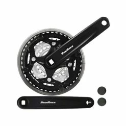 SunRace FCM513 Crankset (152mm Alu - 24-34-42 - Black)