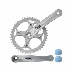 SunRace FCS720 Krumtapaksættet (42 Tænder | 170mm | Uden Kædeskærm | Sølv)