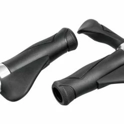 Ergotec AKSB10 MTB-cykelgreb (87/87mm | ø22mm | Sort / Sølv)