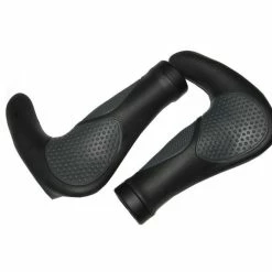 Ergotec AKSB09 MTB-cykelgreb (138/138mm | Sort / Grå)