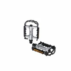 XLC PD-M28 MTB Cykelpedal (aluminium Bur | Aluminium Krop | Sølv / Sort)
