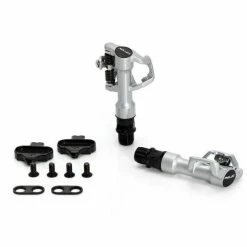 XLC Road System Pedal PD-S05 Side SPD Compatible (Black, Silver)