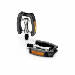 XLC City- / Comfort Pedal PD-C07 Plastic Covered (black, Silver, Gray)